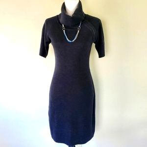 CALVIN KLEIN Gray Sweater Dress - Size S (EUC)